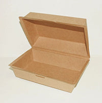 Take out paper containers (7.08"x 4.3" x H3.3), Hamburger box, 75pcs