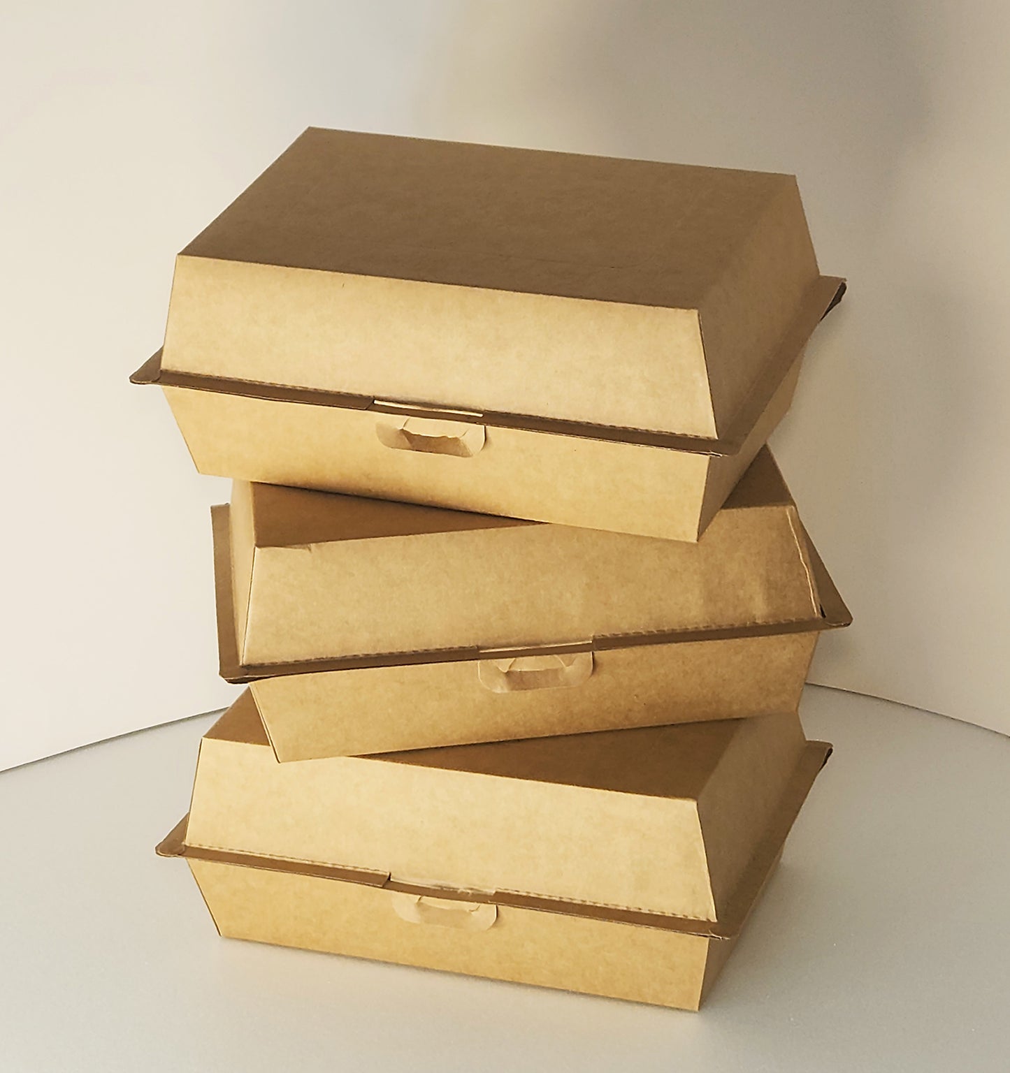 Take out paper containers (7.08"x 4.3" x H3.3), Hamburger box, 75pcs